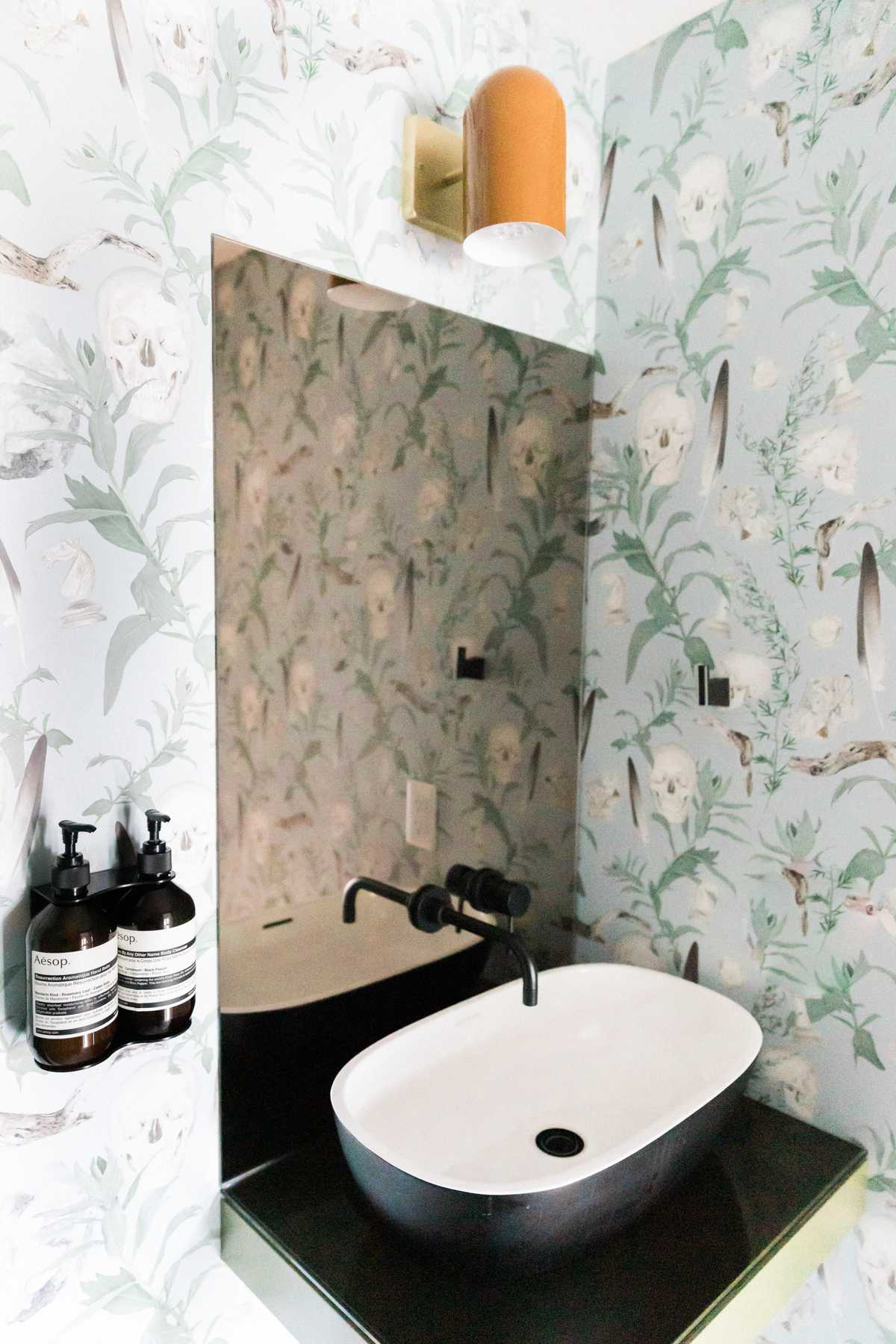 Custom Vanity & Wallpaper